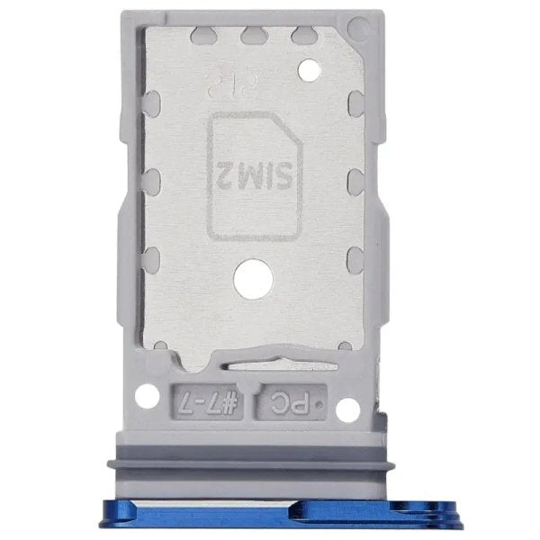 Dual SIM Card Tray for Samsung Galaxy S25 / S25 Plus in Navy Blue Sim Tray FoneFunShop
