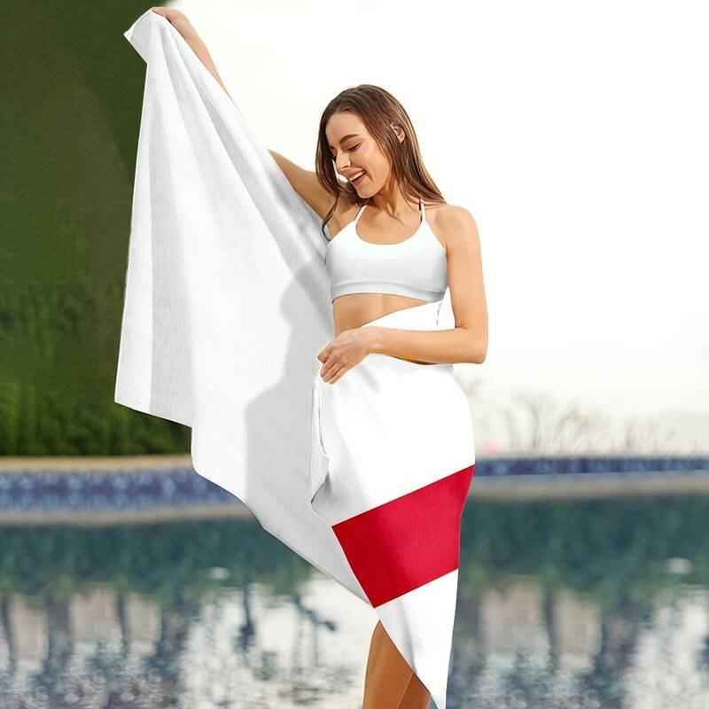 England Flag Beach Towel Extra Large Bath Microfiber Towel FoneFunShop