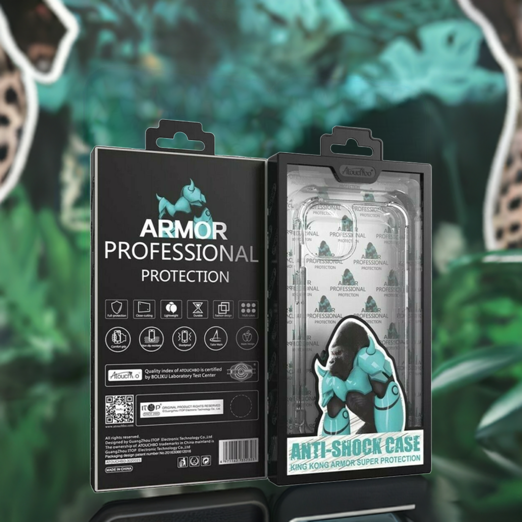 Case For iPhone 16e Clear Transparent King Kong Tough Shockproof Armoured Case Cover FoneFunShop