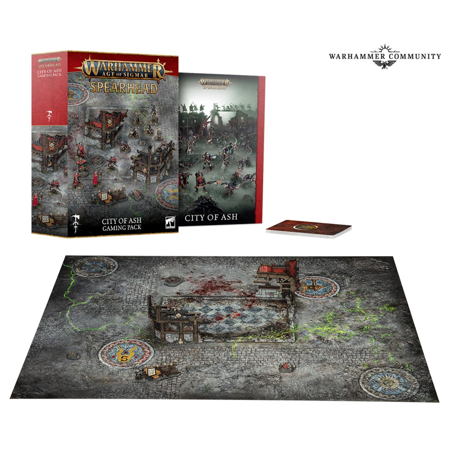 Warhammer Age of Sigmar - City of Ash Gaming Pack (80-58) - official Games Workshop preview image
