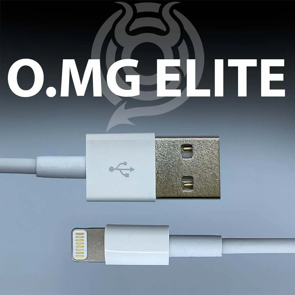Hak5 O.MG Elite USB-A to 8Pin Cable 1m White Hak5 FoneFunShop