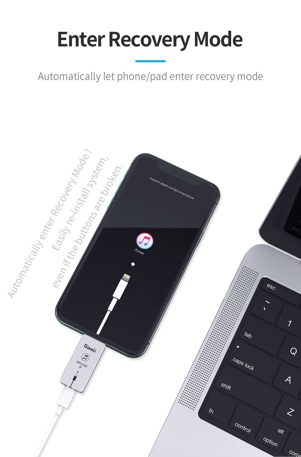 QianLi iDFU GO 3 For iPhone 15 Type-C Instant Recovery Mode Qianli FoneFunShop