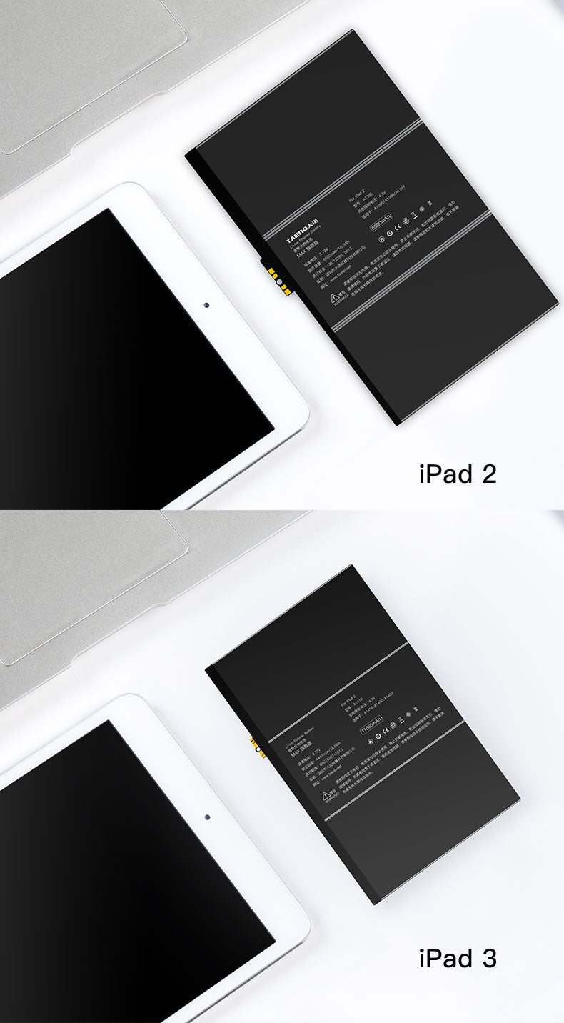 For iPad 3 A1416 A1430 A1403 iPad 4 A1458 A1459 A1460 Replacement Battery with 11560mAh capacity Battery FoneFunShop