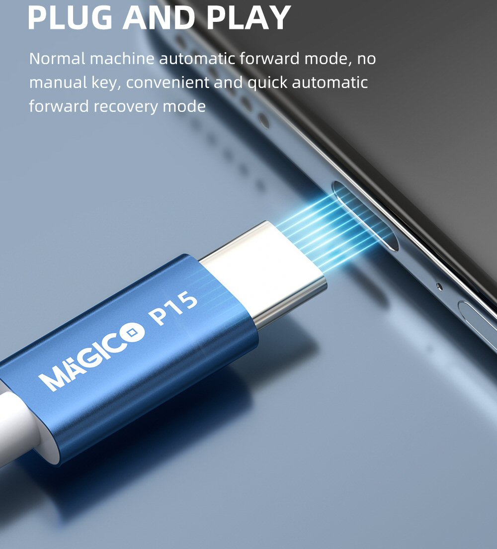 Magico iTransfer Cable For iP15 Series Type-C Cable FoneFunShop