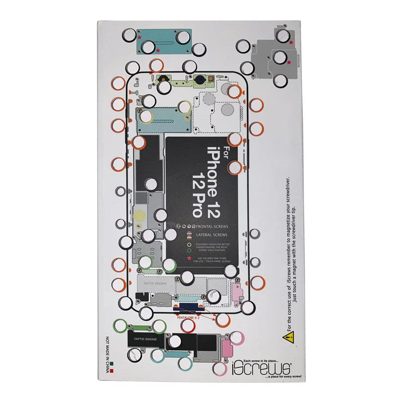 DottorPod iScrews For iPhone 12 / 12 Pro Screw Holder Tray Organiser Guide Tool DottorPod