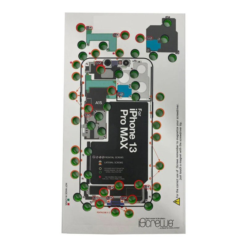 DottorPod iScrews For iPhone 13 Pro Max Screw Holder Tray Organiser Guide Tool DottorPod