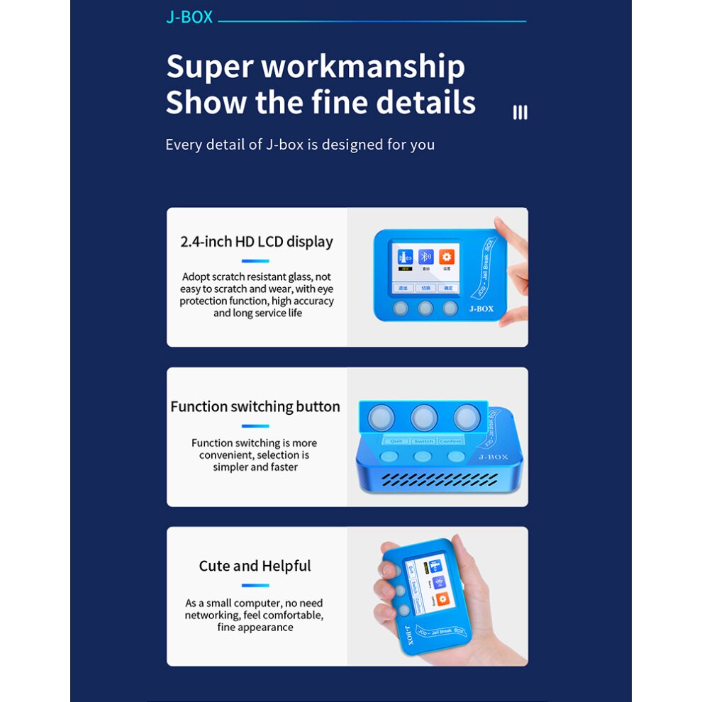 JC J-Box Jail Breaking Tool For iPhone Jc id FoneFunShop