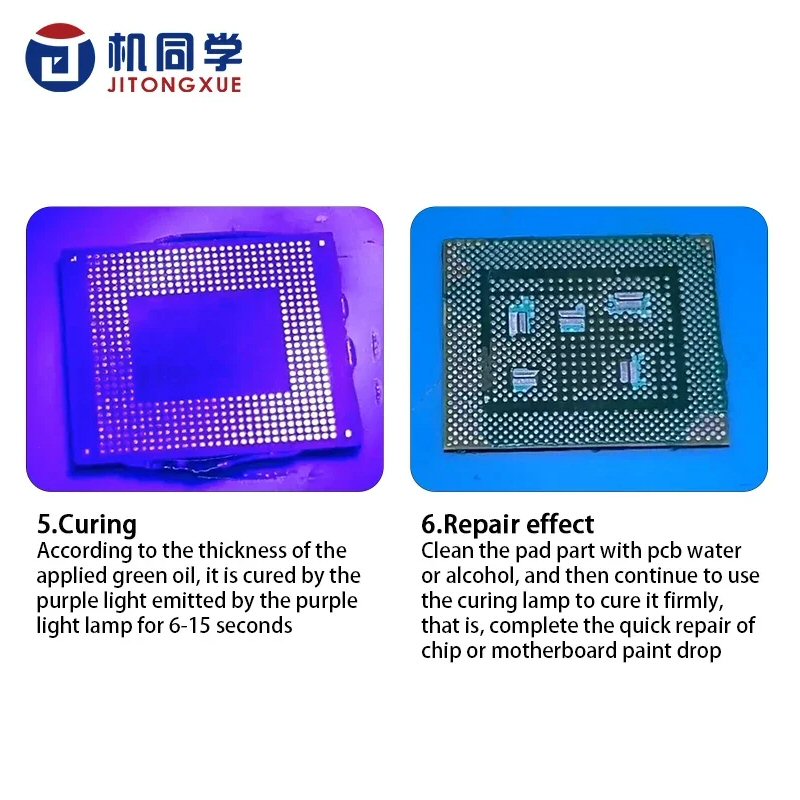 Green Oil UV Stencil for IP Wifi IC and PCB Repair Jitongxue GS-01 Stencil FoneFunShop