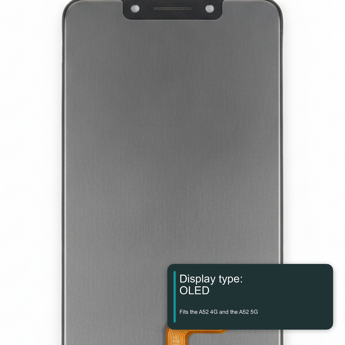 Soft OLED Screen With Frame For Samsung A52 4G 5G SM-A525F SM-A526B Screen FoneFunShop