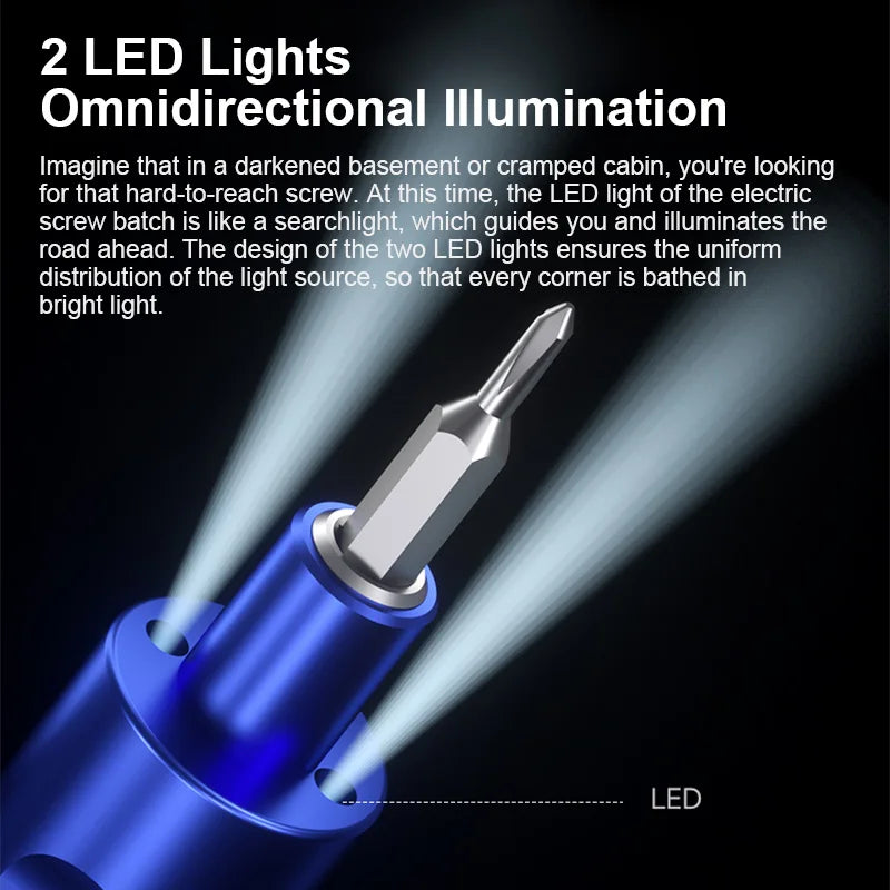 Mechanic ES480 Rechargable Screwdriver With 48 Bits For Phone Repair Screwdriver FoneFunShop