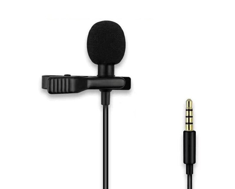 Microphone For 3.5 Aux Devices JBC 050 Lavalier Lapel Microphone FoneFunShop