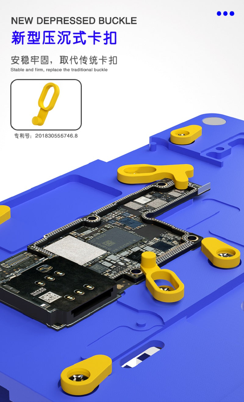 PCB Holder For iPhone 6s to 12 Pro Max Mechanic MR12Max Logicboard Repair FoneFunShop