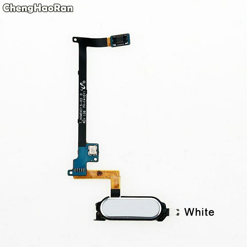 Home Button For Samsung Note 4 N910F Flex in White Pack Of 3 Flex FoneFunShop