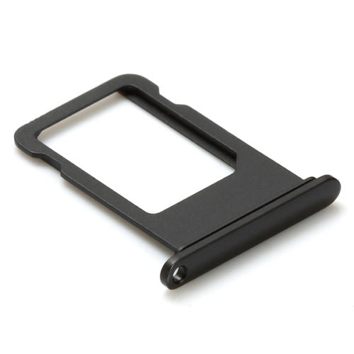 Sim Tray For iPhone 7 Jet Black Sim Tray FoneFunShop