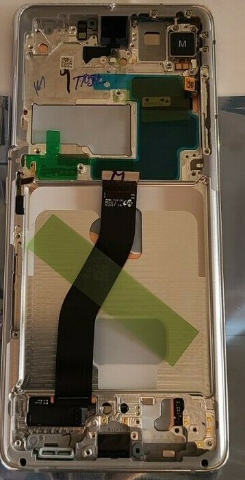 Lcd Screen For Samsung S21 Ultra 5G SM G998B in Silver GH82 24591B Screen FoneFunShop