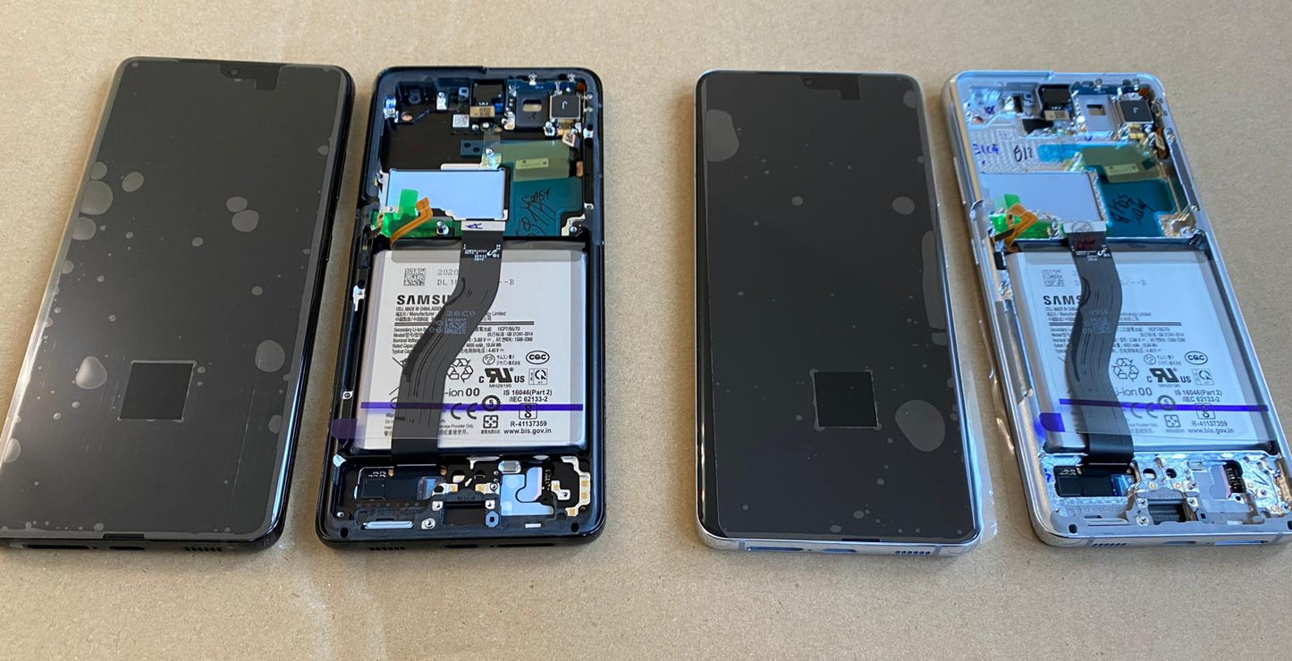 Lcd Screen For Samsung S21 Ultra 5G G998B in Black GH82 24591A Screen FoneFunShop