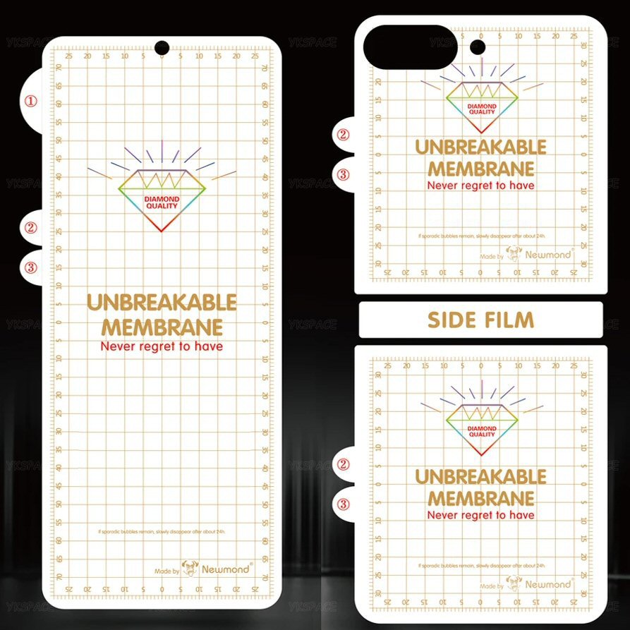 Screen Protector Set For Samsung Galaxy Flip 5 Inner / Outer Screen and Back 2-in-1 Screen Protector FoneFunShop