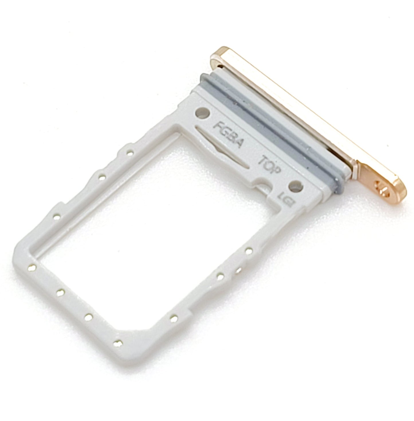 Sim Tray For Samsung Z Flip4 Gold Replacement Card Holder Sim Tray FoneFunShop