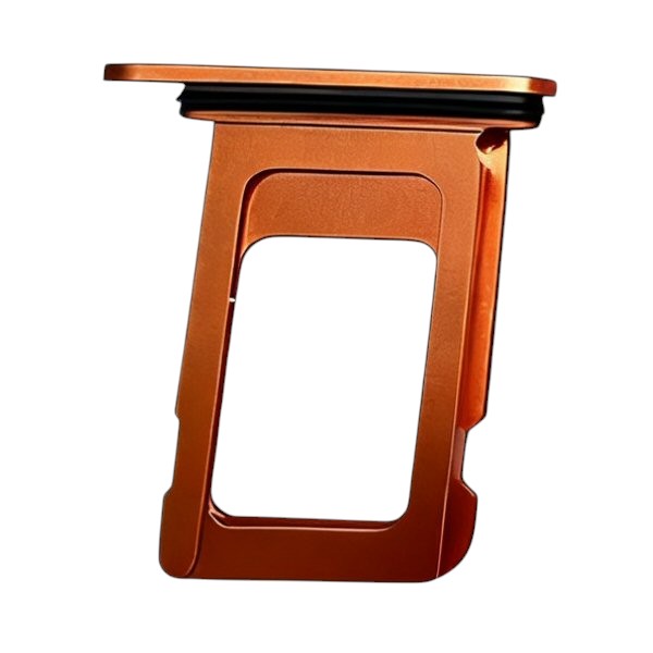 Sim Tray For iPhone 17 Pro Single Card Holder Cosmic Orange Sim Tray FoneFunShop