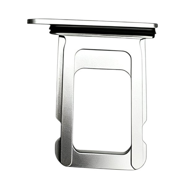 Sim Tray For iPhone 17 Pro Single Card Holder Silver Sim Tray FoneFunShop