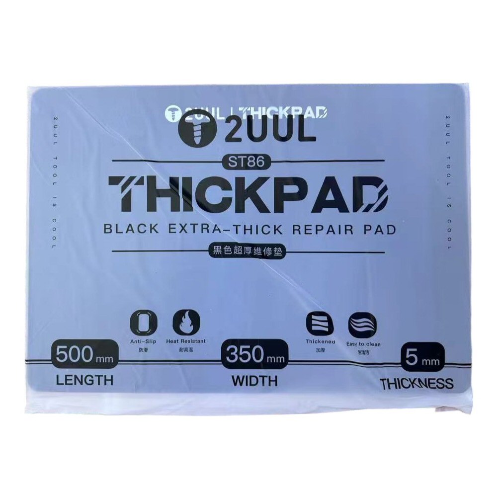 2UUL Thick Pad ST86 Repair Pad in Black 500mm x 350mm 2uul FoneFunShop