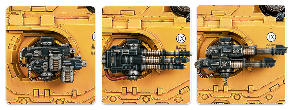 Warhammer Horus Heresy Falchion sponson detail