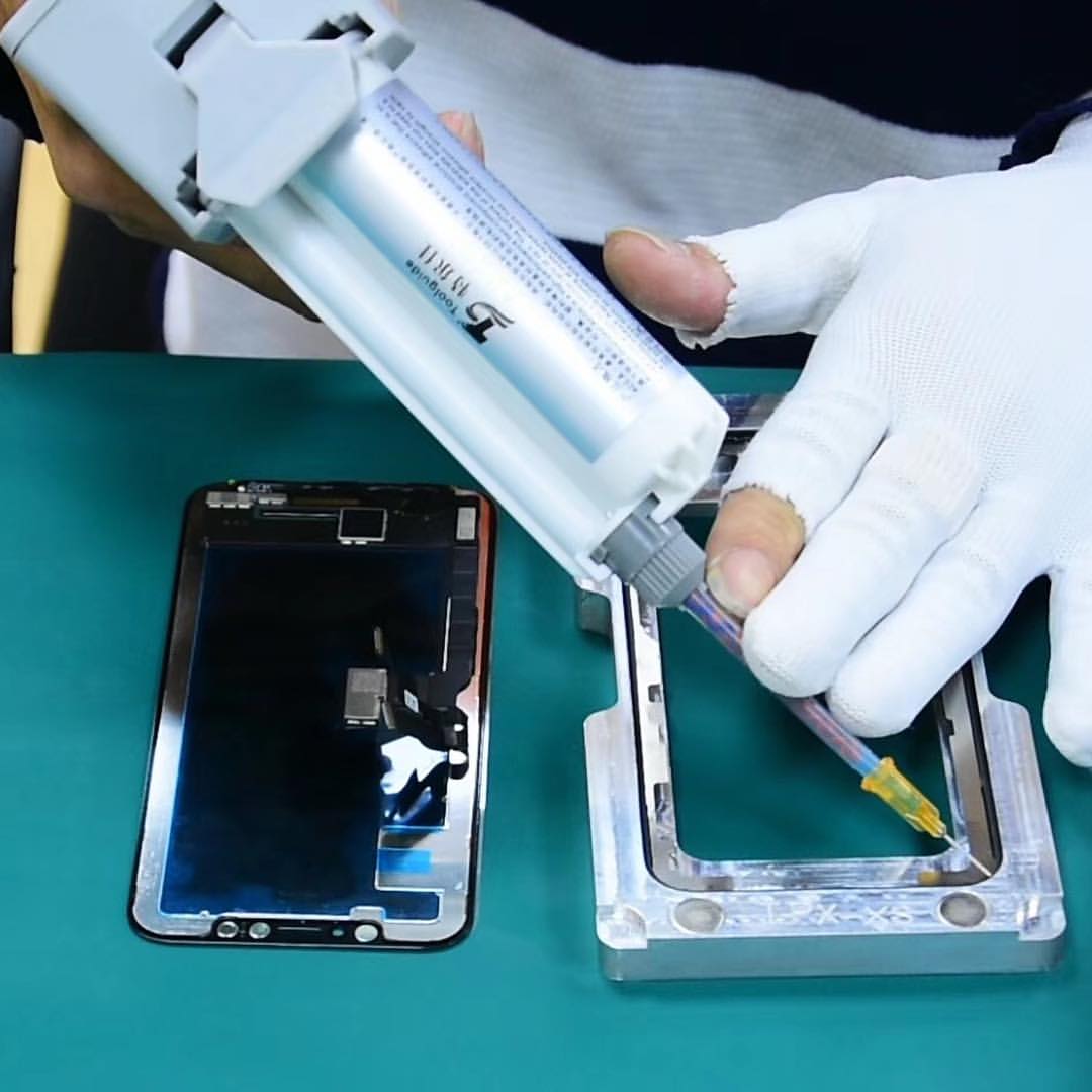 Glue Adhesive Toolguide 2 in 1 For Phone Back Glass Bezel 10 1 Ratio 50ML FoneFunShop