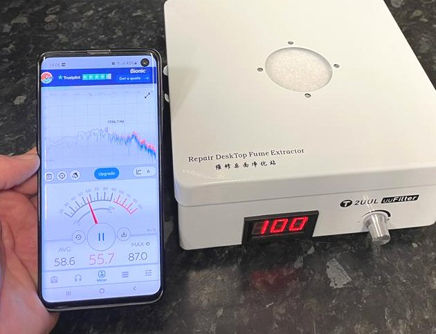 2UUL uuFilter Carbon Fume Extractor Filtration Purifier For Soldering Fumes Solder FoneFunShop