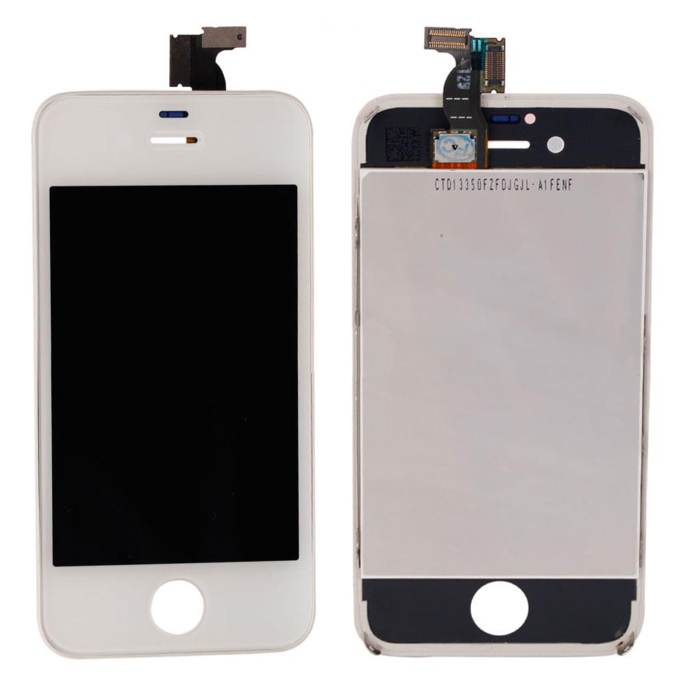 Lcd Screen For iPhone 4s White APLONG High End Series Screen FoneFunShop