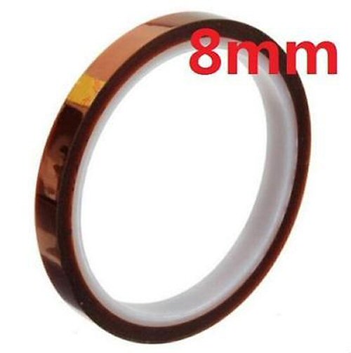 Heat Resistant Tape 8mm Wide Kapton Rework Heat Shield Tape Tape FoneFunShop