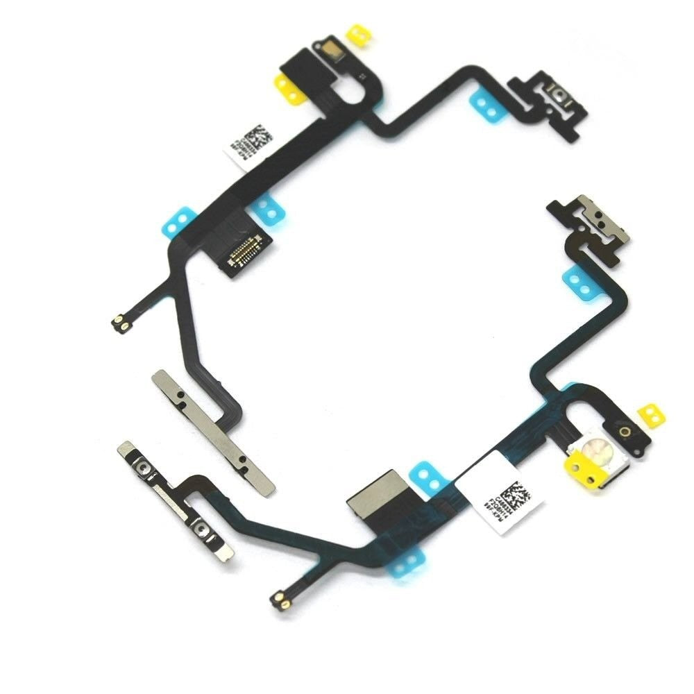 Power Flex For iPhone 8 Buttons Volume Top Mic Flex Cable Flex FoneFunShop