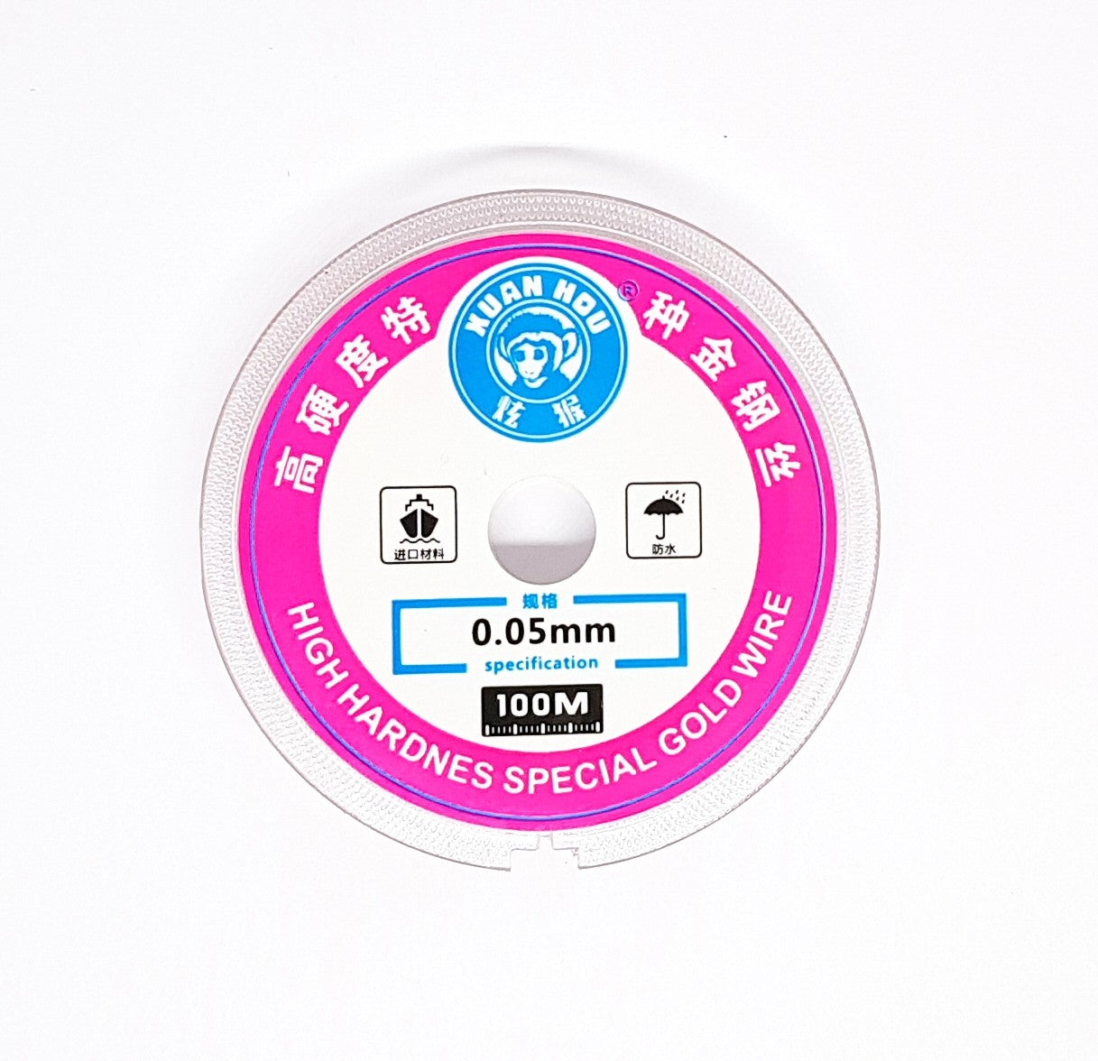 Cutting Wire For Lcd Glass Separation High Hardness Gold 100m 0.05mm Diameter FoneFunShop