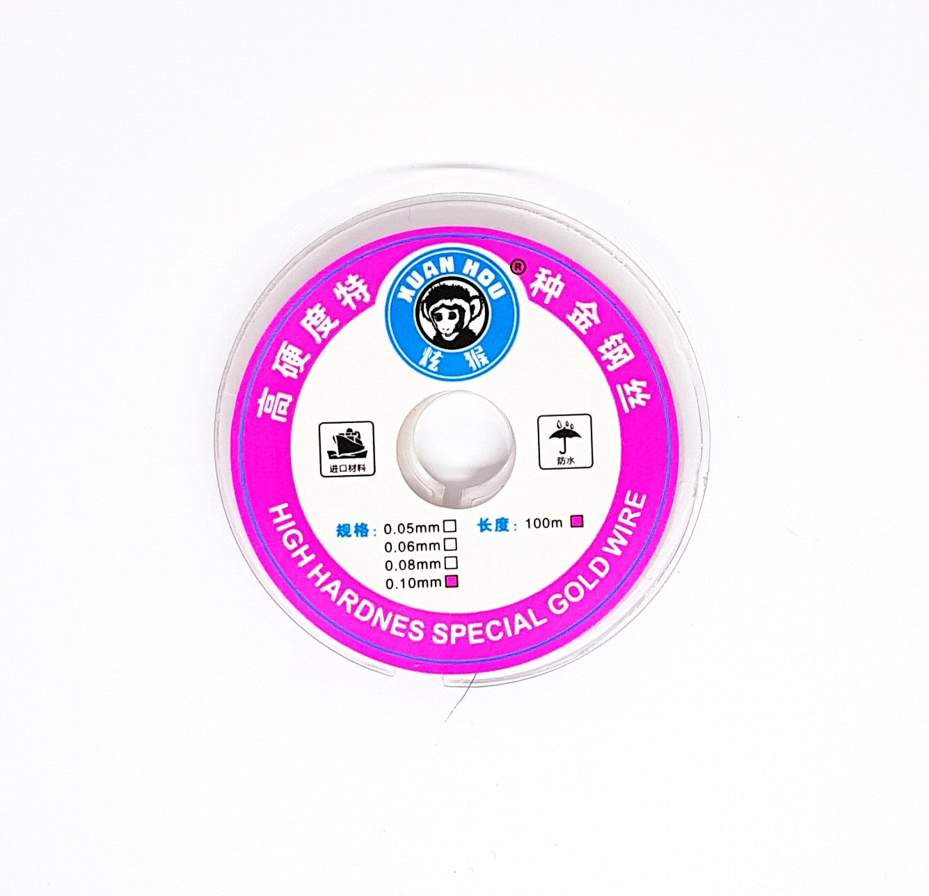 Cutting Wire For Lcd Glass Separation High Hardness Gold 100m 0.1mm Diameter FoneFunShop