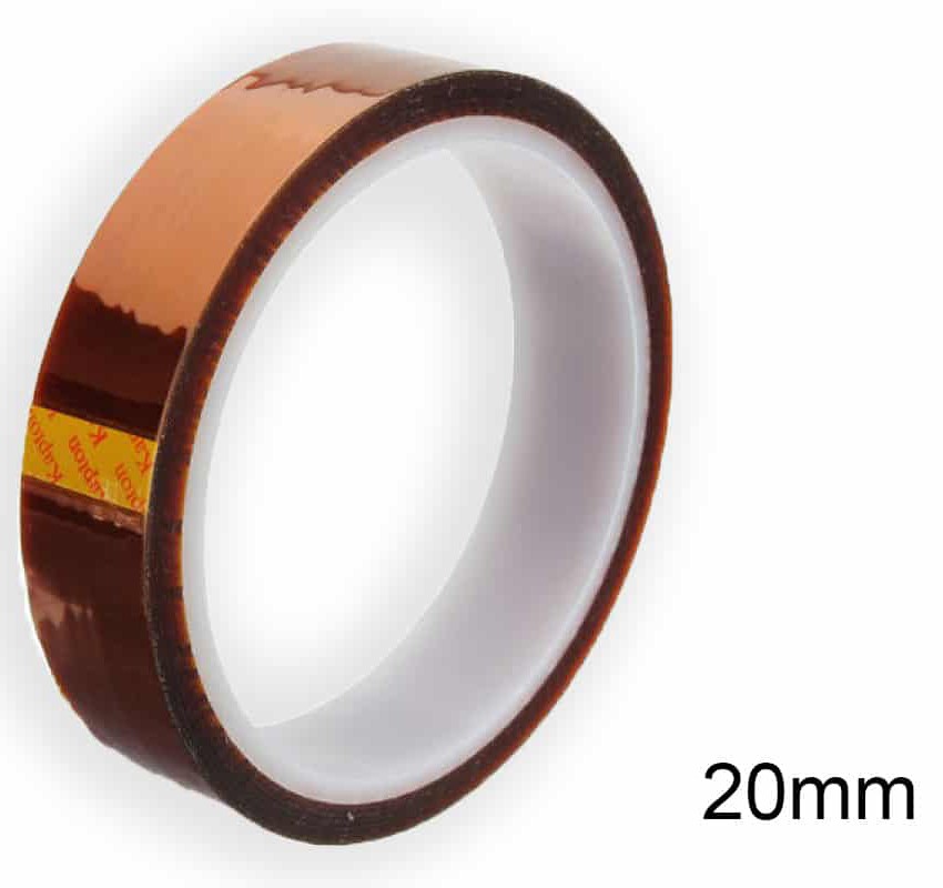 Kapton Heat Resistant Tape 20mm Rework Heat Shield Tape Tape FoneFunShop