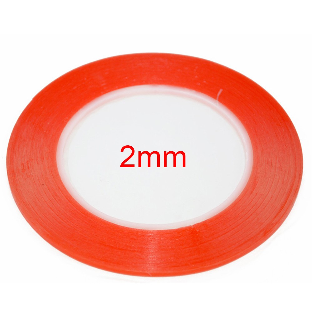 Double Sided Tape 2mm Wide High Strength Sticky Clear Tape For iPad Phone Repair Tape FoneFunShop