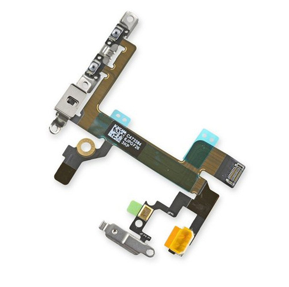 Power Flex For iPhone 5s Volume Mute Switch Flex Ribbon Pack Of 3 Flex FoneFunShop