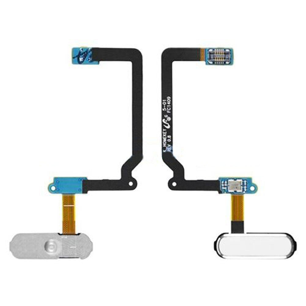 Fingerprint Button For Samsung S5 White Pack Of 4 FoneFunShop