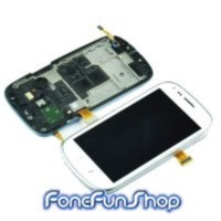 Lcd Screen For Samsung S4 Mini i9195 With Touch Digitizer in White Screen FoneFunShop