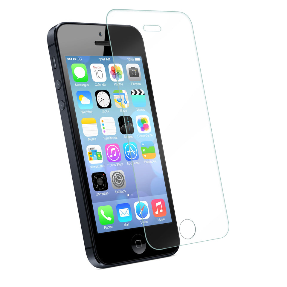 Screen Protector For iPhone 5 5s 5c Tempered Glass Screen Protector FoneFunShop