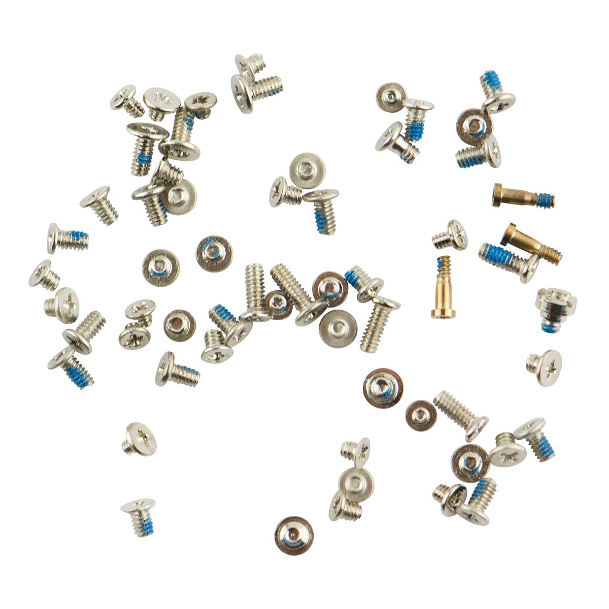 For iPhone 6 Plus Complete Screw Set in Silver FoneFunShop