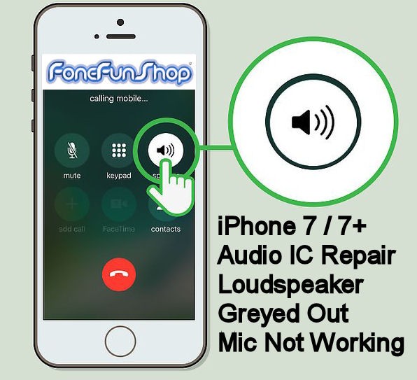 Audio IC Repair Service For iPhone 7 FoneFunShop