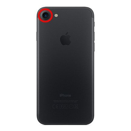iPhone 7 Rear Camera Glass Lens Repair Service Camera FoneFunShop