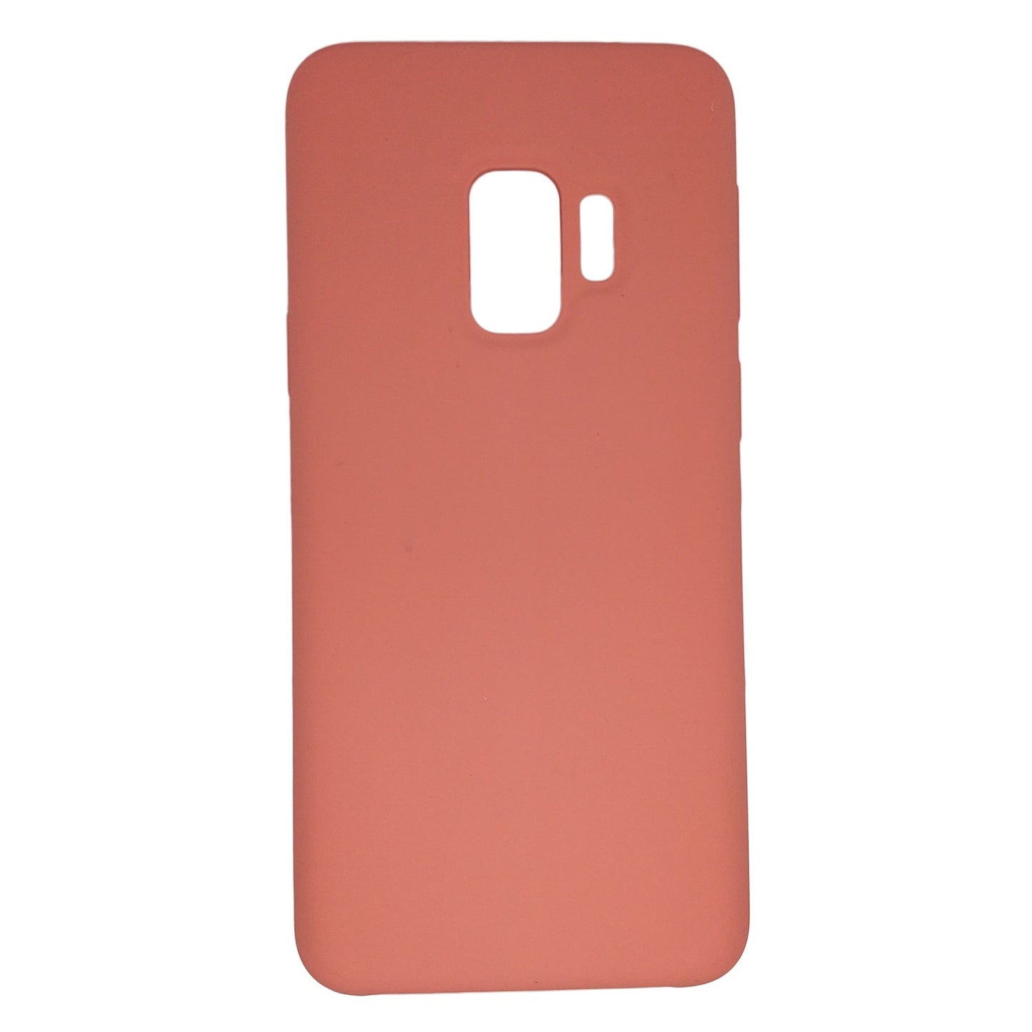 Case For Samsung S9 in Pink Smooth Liquid Silicone Case Cover FoneFunShop