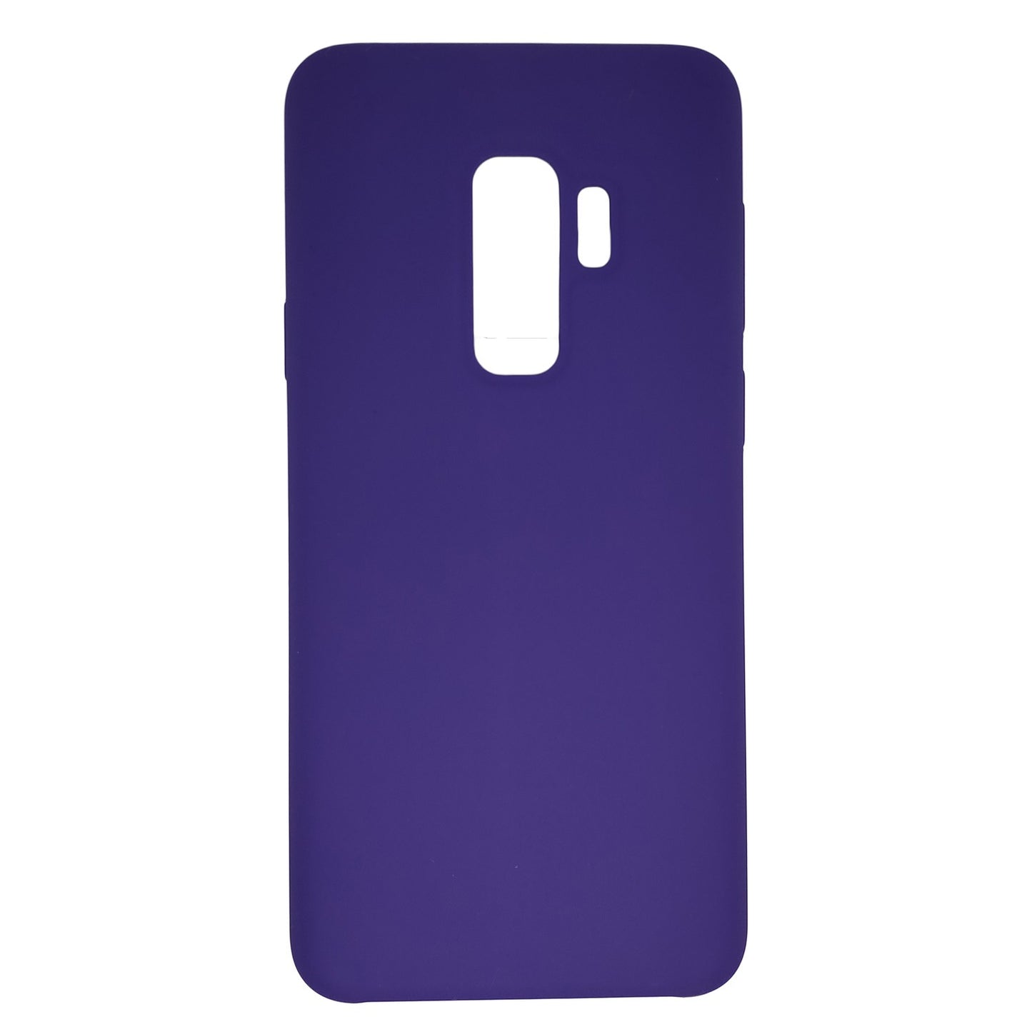 Case For Samsung S9 Plus in Purple Smooth Liquid Silicone Case Cover FoneFunShop