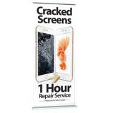 Large Pull-Up Banners For Phone Repair and Unlocking Services