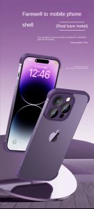 Corner Pad Protection For iPhone 15 Plus in Purple