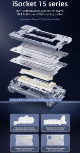 Joining Station For iPhone 15 Series Qianli ISocket Logic Board