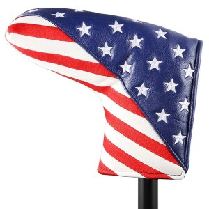 USA Flag Golf Putter Club Head Cover Headcover