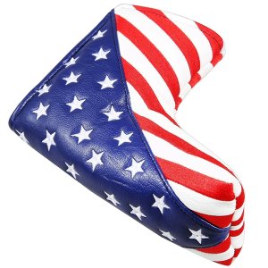 USA Flag Golf Putter Club Head Cover Headcover