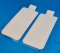 Factory Seal For iPhone 15 White Paper Card Screen Protection Pack of 2
